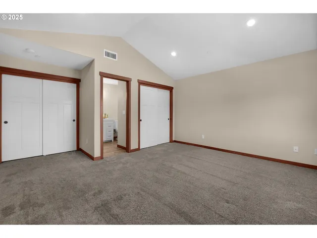 a view of empty room