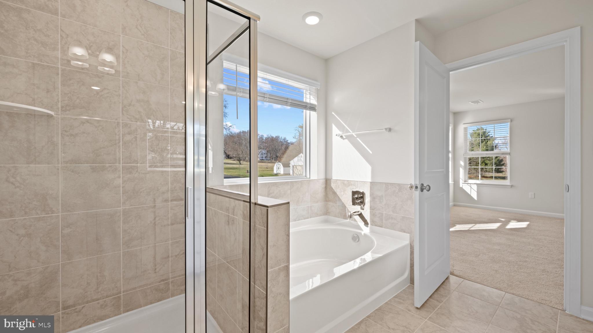 8 Comes Rdg Court Rosedale, MD 21237 - Photo 36 of 54 a bathroom with a bathtub and a shower
