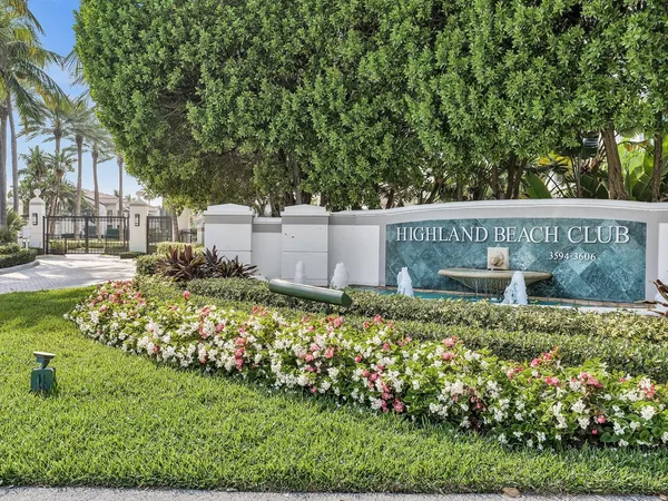 $5,500 | 3602 South Ocean Boulevard, Unit 102, Highland Beach, FL 33487