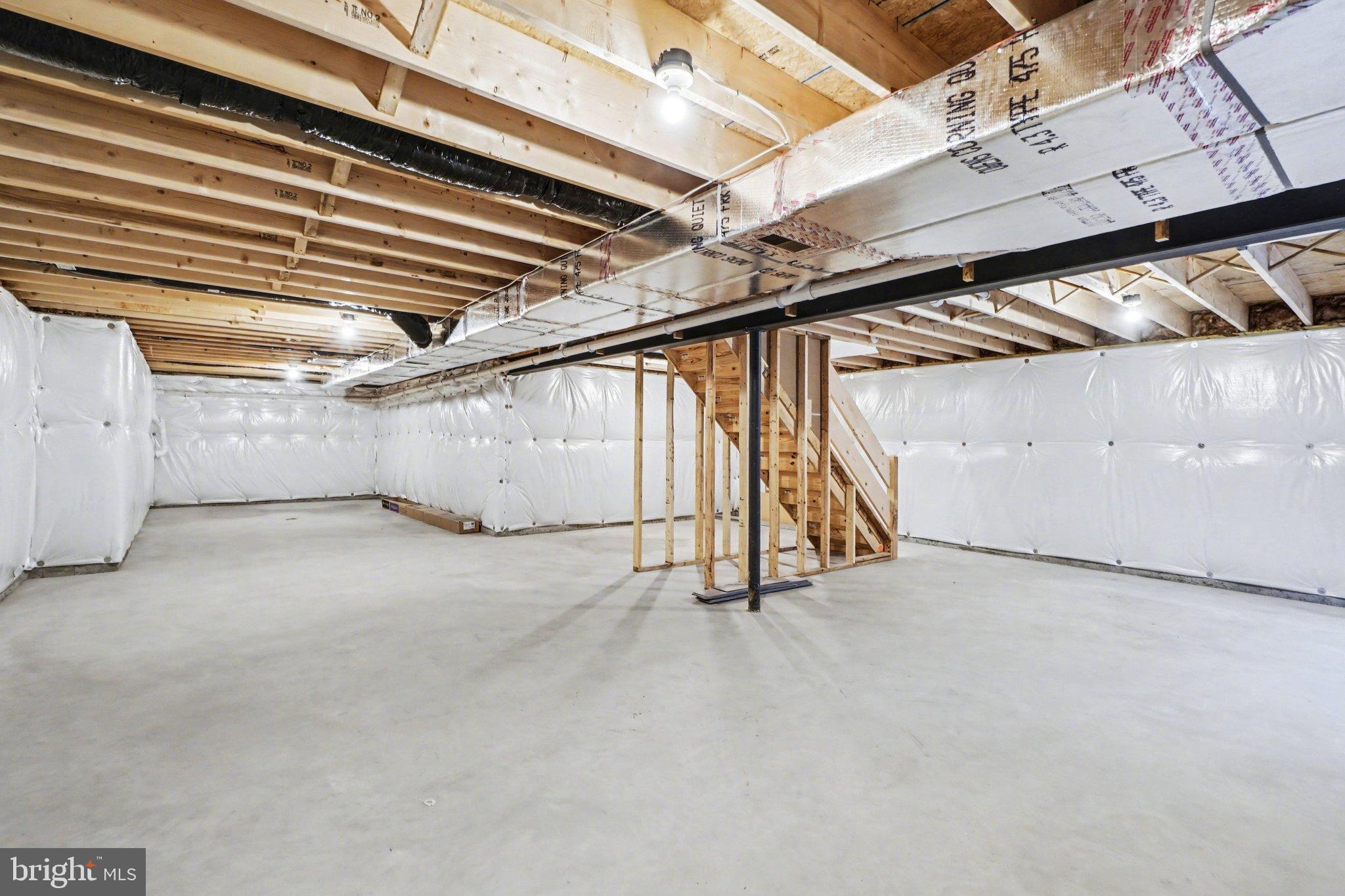 418 Elm Street Lebanon, PA 17042 - Photo 30 of 43 Spacious, unfinished basement ready for ideas.