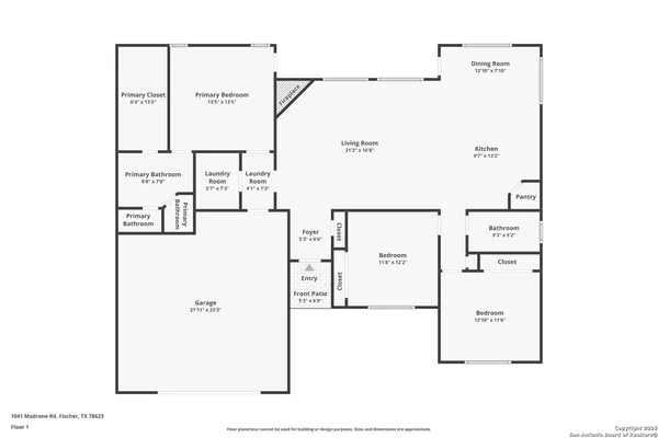 $415,000 | 1041 Madrone Road, Fischer, TX 78623