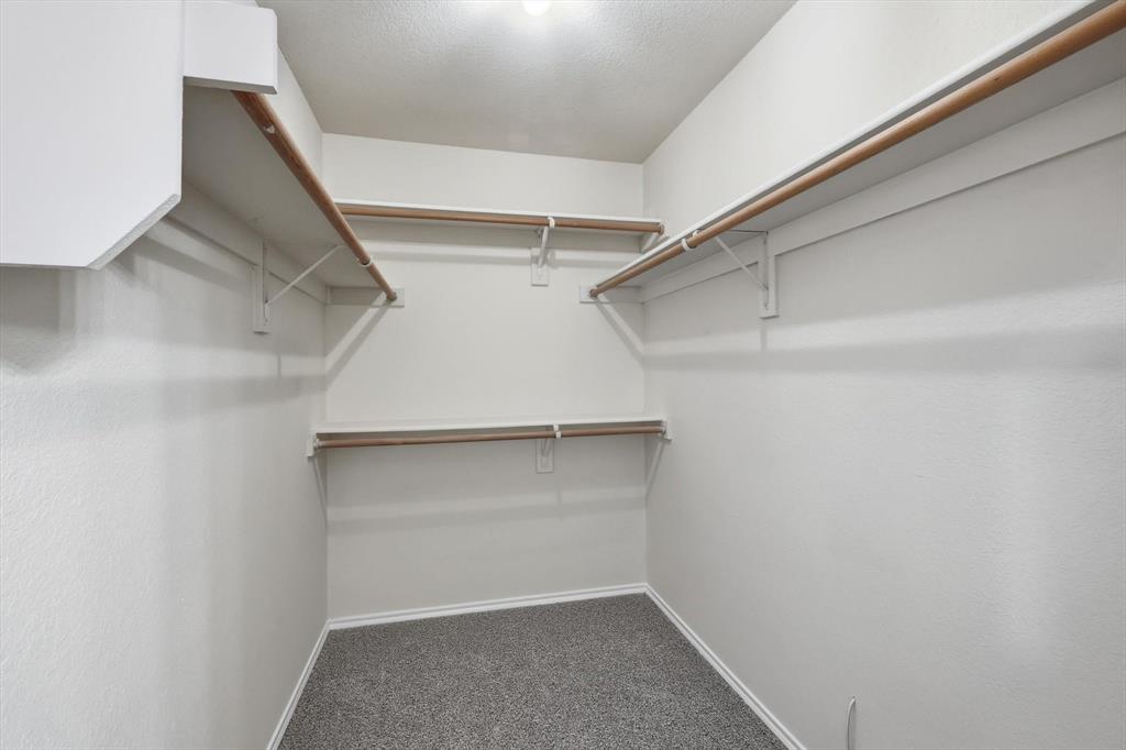121 Kings Way Drive Rhome, TX 76078 - Photo 28 of 38 a view of an empty walk in closet