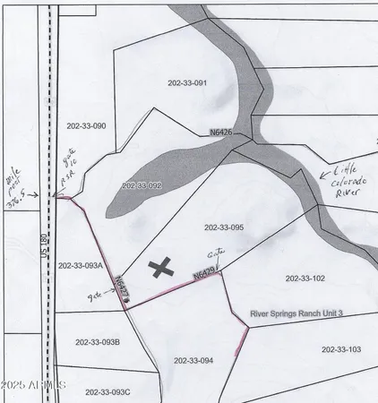 $107,900 | Lot 95 River Springs Ranch, Unit 95, St. Johns, AZ 85936