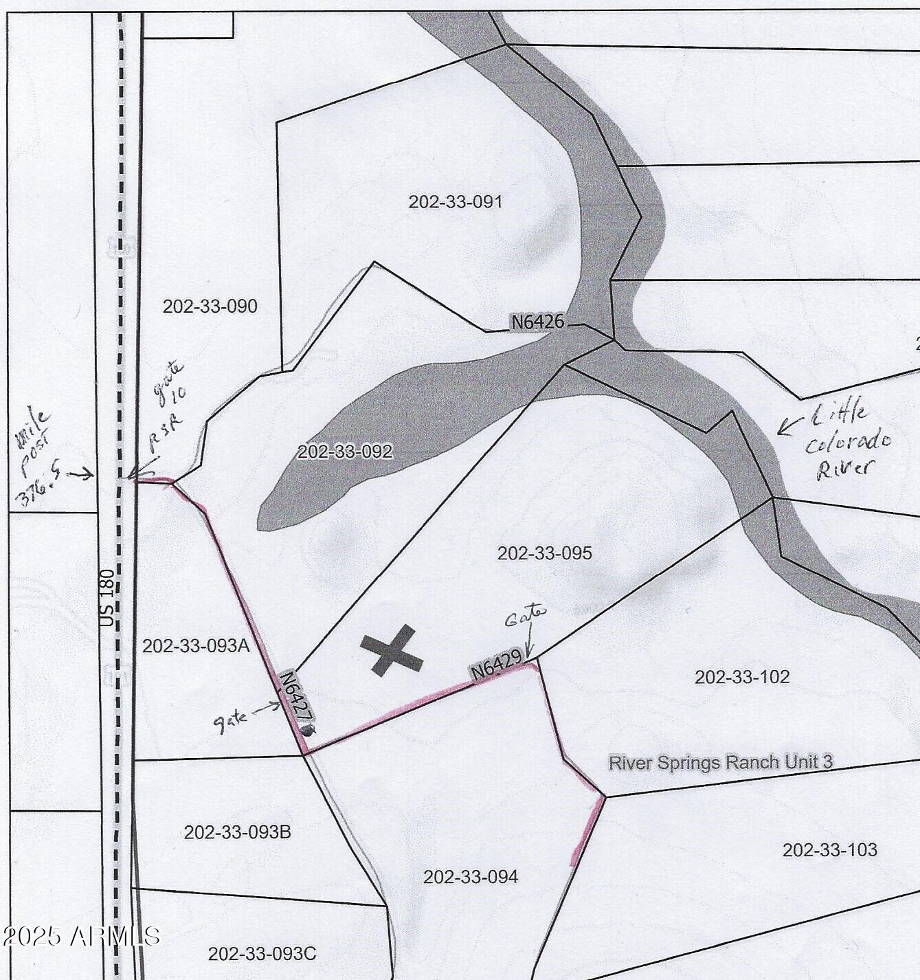 Lot 95 River Springs Ranch, Unit 95 St. Johns, AZ 85936 - Photo 14 of 27 RSR.95.map1