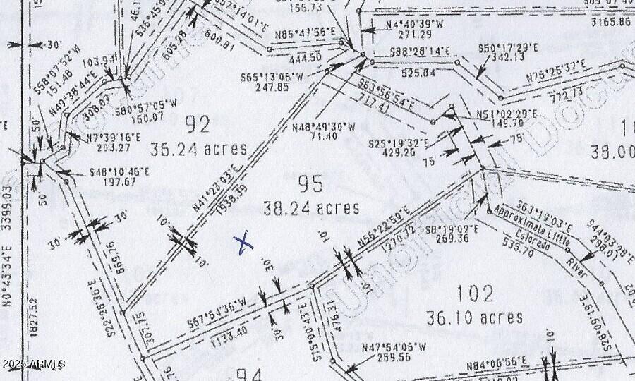 Lot 95 River Springs Ranch, Unit 95 St. Johns, AZ 85936 - Photo 16 of 27 RSR.95.platMap