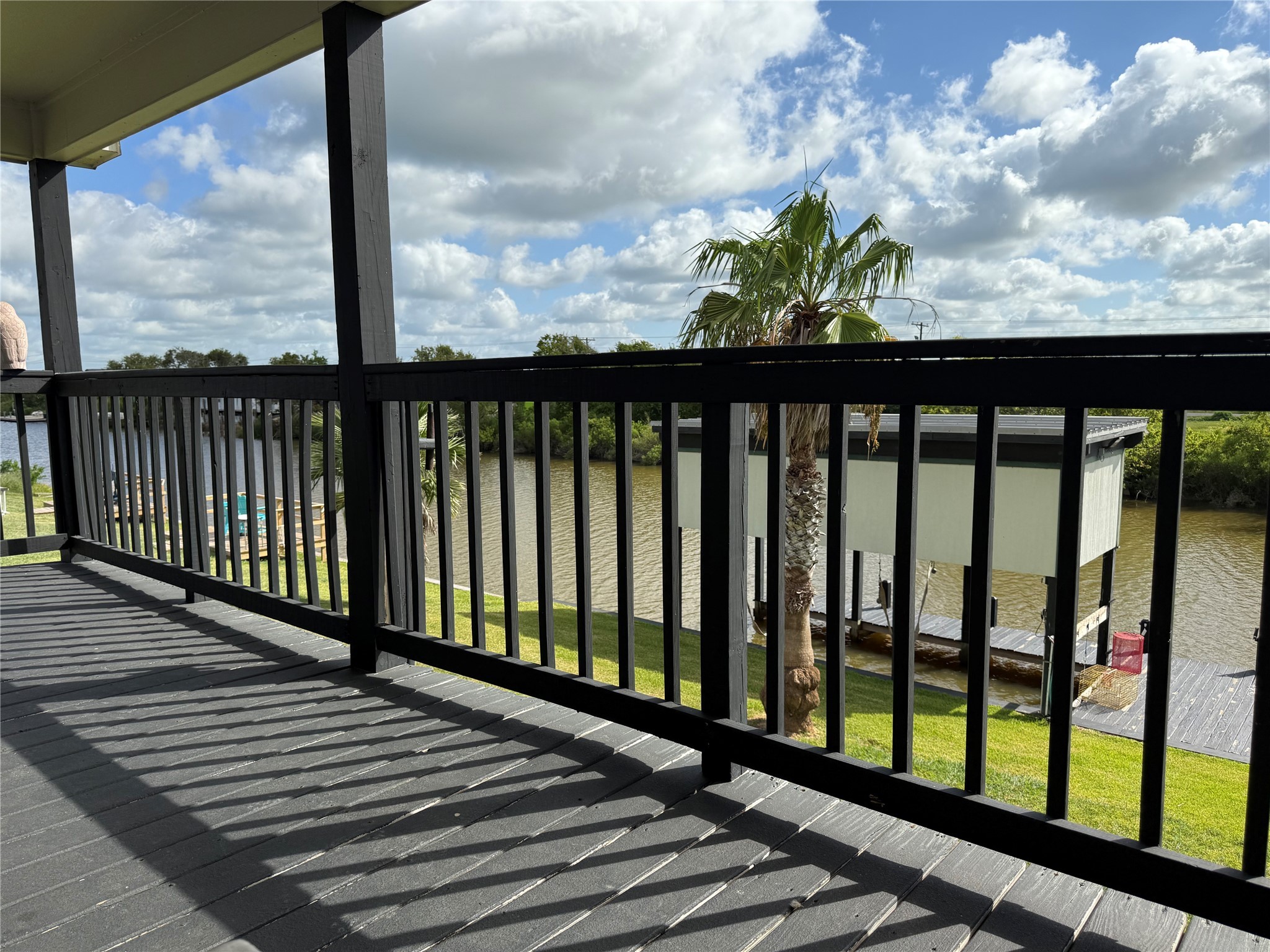163 County Road 299 Sargent, TX 77414 - Photo 17 of 38 a view of a street view from a balcony