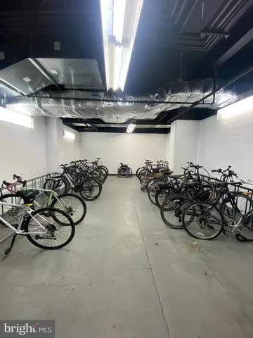 a view of a water heater room with a lot of stuff