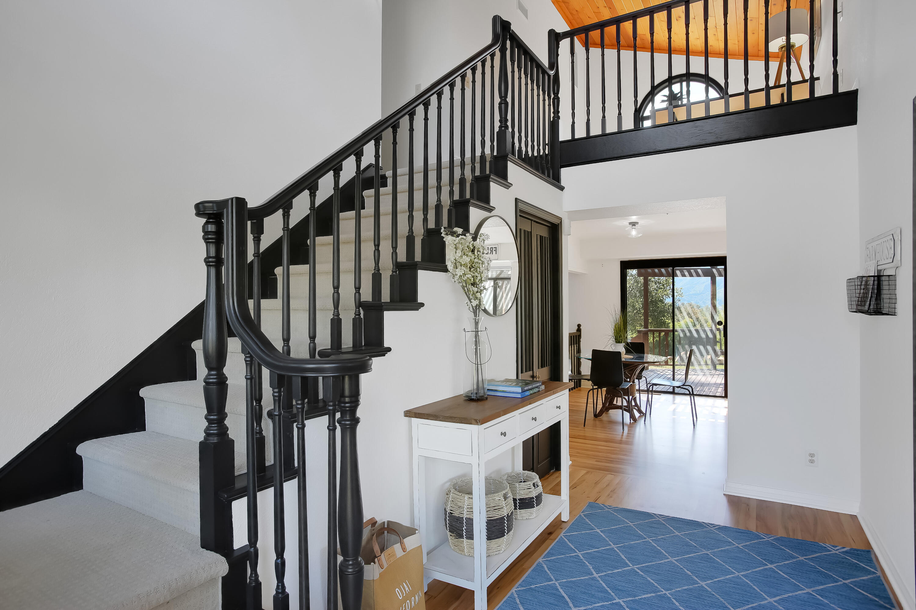 2080 Maricopa Highway Ojai, CA 93023 - Photo 27 of 47 a view of entryway and hall with wooden floor