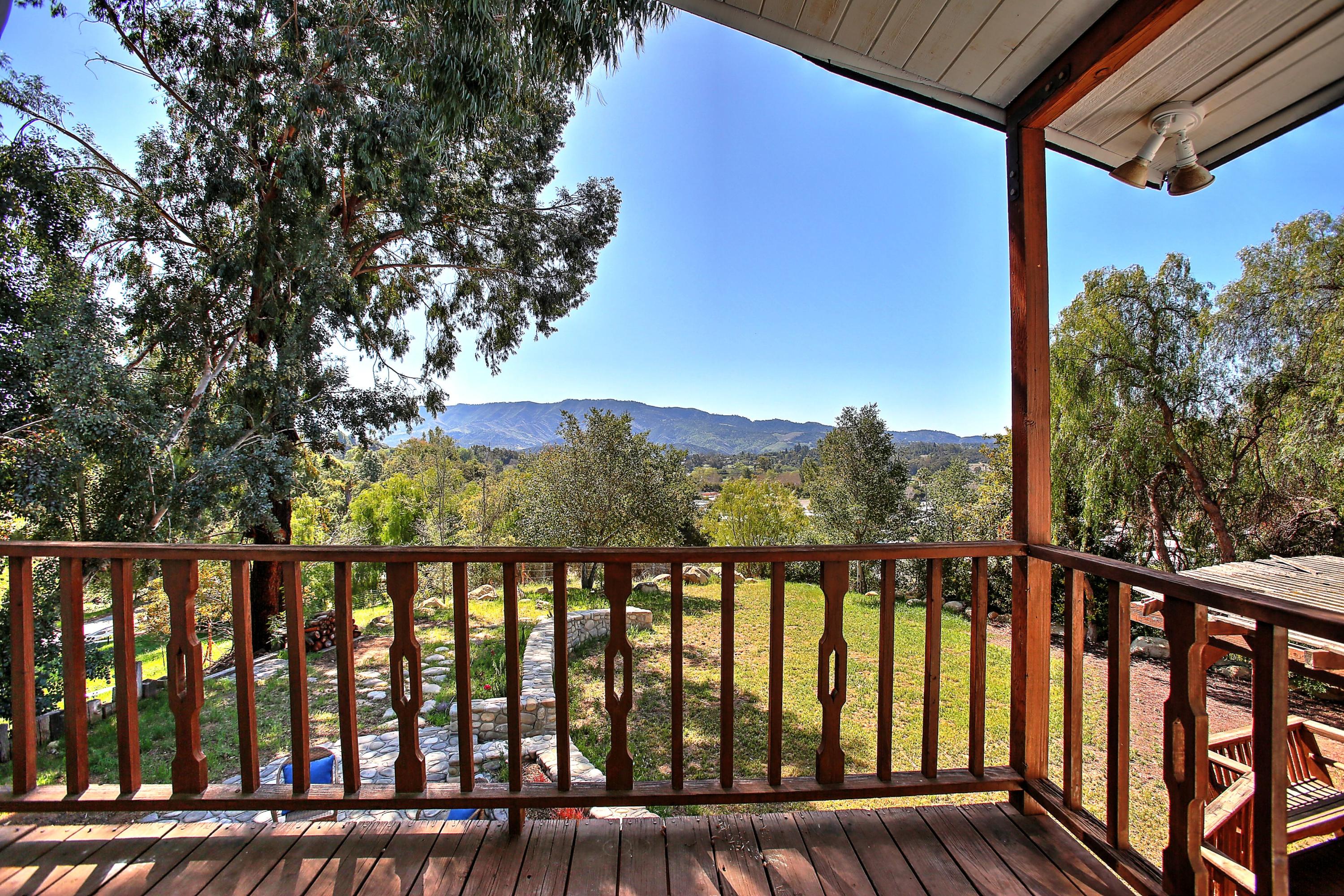 2080 Maricopa Highway Ojai, CA 93023 - Photo 7 of 47 a view of wooden balcony