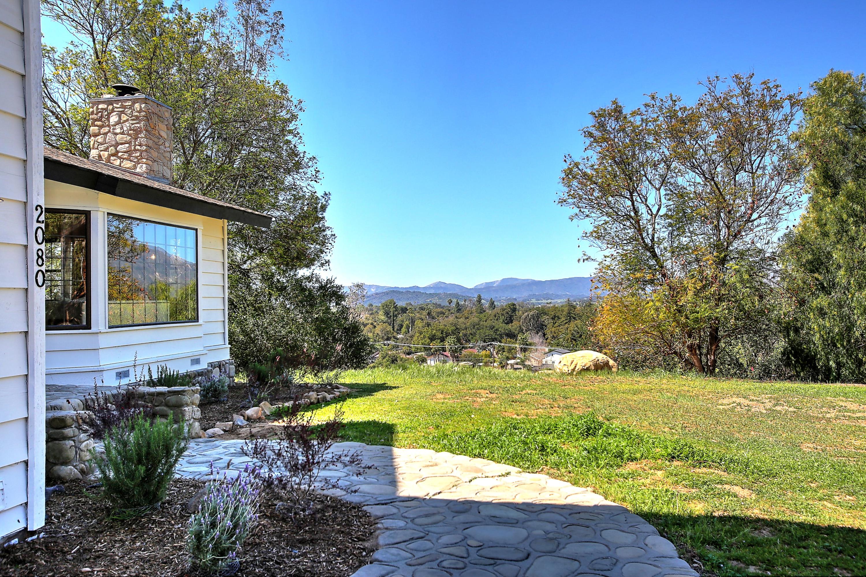 2080 Maricopa Highway Ojai, CA 93023 - Photo 10 of 47 a view of a house with a yard