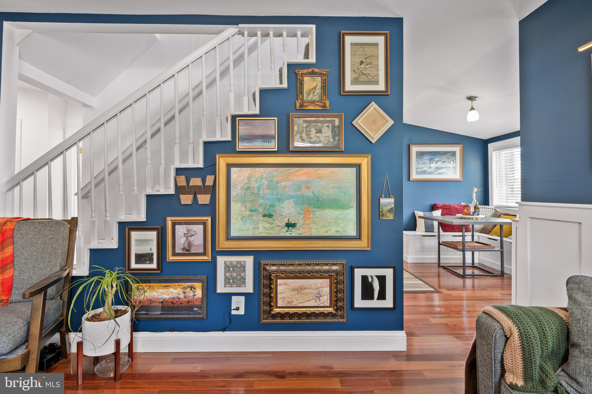 7745 Garrison Road Hyattsville, MD 20784 - Photo 33 of 43 a living room with furniture and a flat screen tv