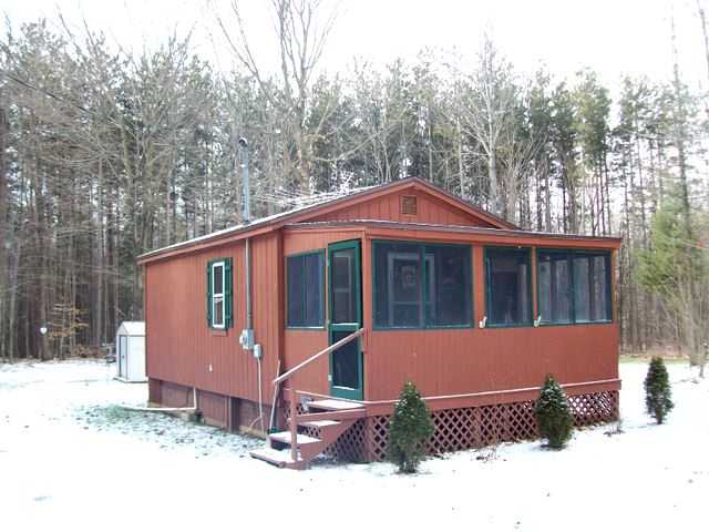 10657 Mattoon Road Prattsburgh, NY 14873 - Photo 1 of 1 Exterior Front. The cabin is 16 x 24 exterior di