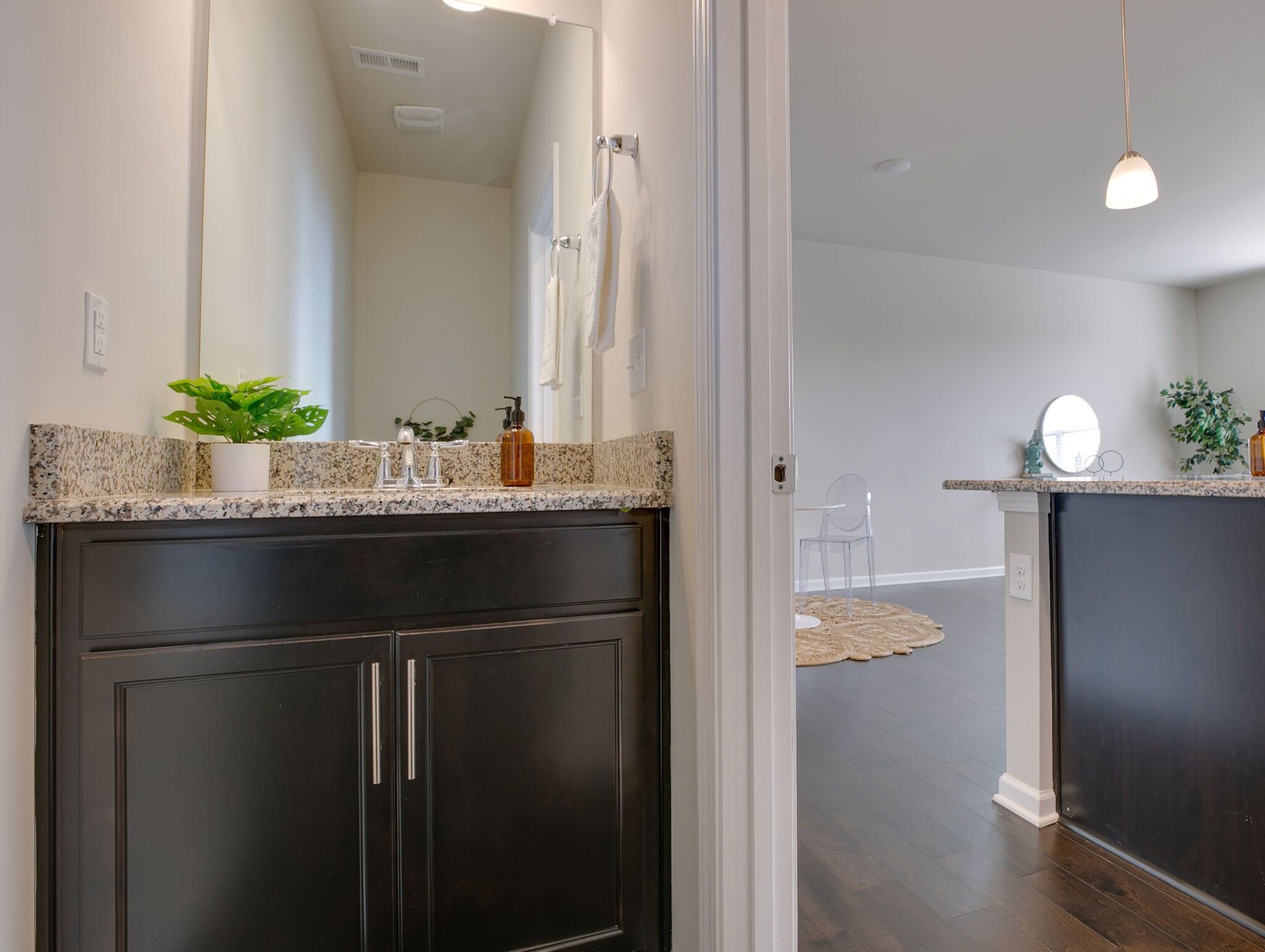 4283 Grapevine Loop Smyrna, TN 37167 - Photo 15 of 30 a bathroom with a sink and a mirror