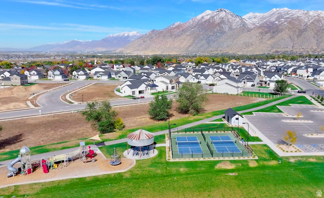 2559 West Aurora Avenue, Unit 292 Mapleton, UT 84664 - Photo 3 of 9 View of mountain backdrop with nearby suburban area