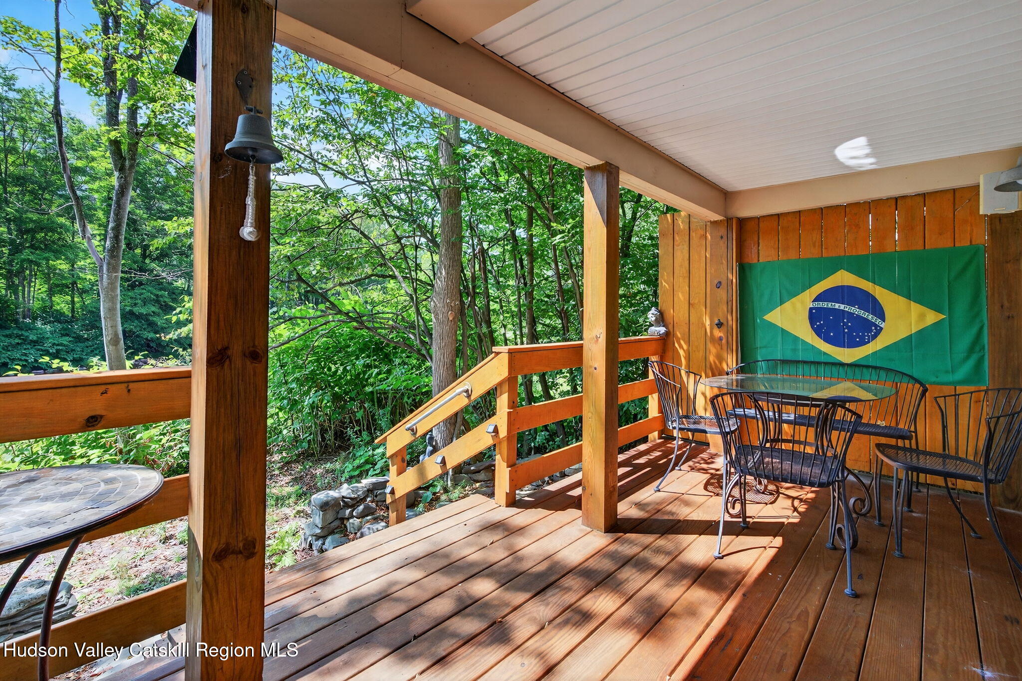 8213 Main Street Hunter, NY 12442 - Photo 32 of 44 a view of a two chairs in the balcony