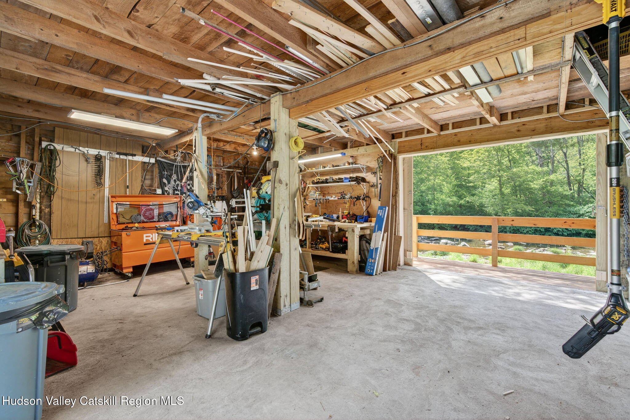 8213 Main Street Hunter, NY 12442 - Photo 40 of 44 a view of a room with gym equipment