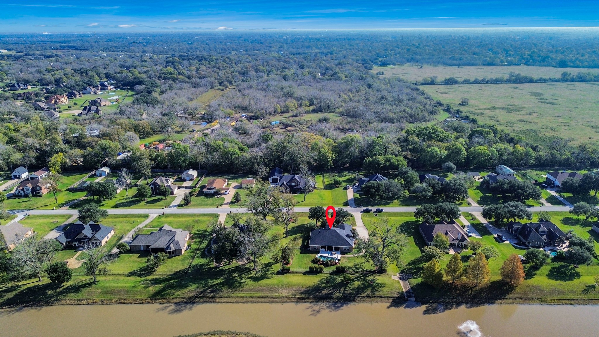 3511 River Bend Drive Rosenberg, TX 77471 - Photo 46 of 50 a view of a town with mountains in the background