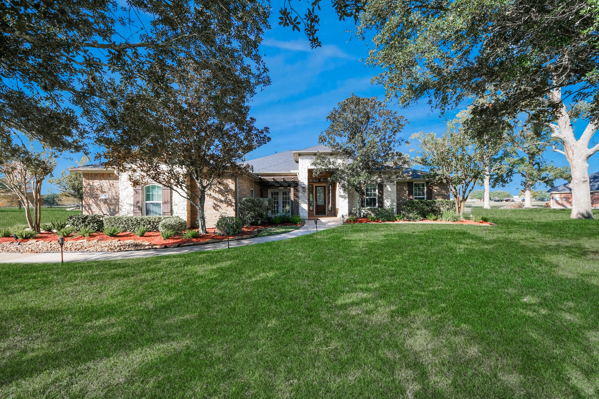 3511 River Bend Drive Rosenberg, TX 77471 - Photo 47 of 50 a view of a house with a yard