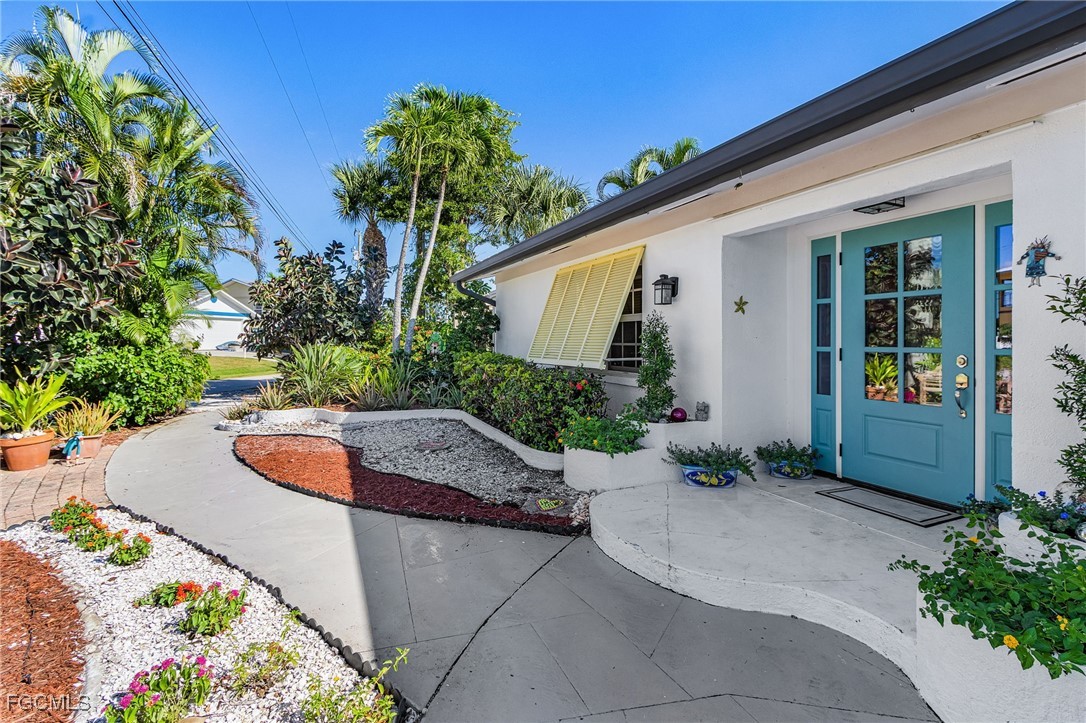 11860 Island Avenue Matlacha, FL 33993 - Photo 32 of 41 a front view of house with outdoor space