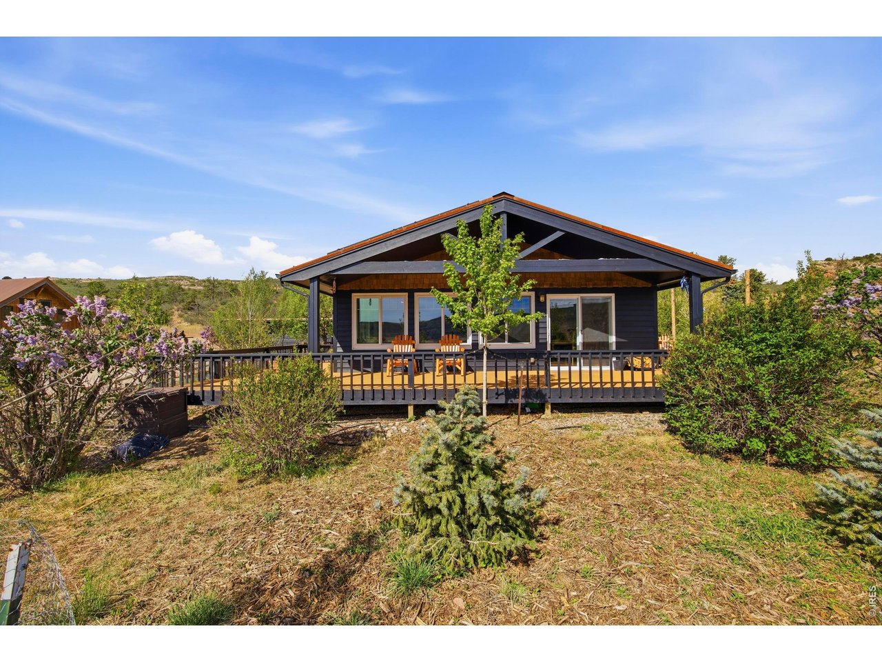 69 Juniper Ridge Road Laporte, CO 80535 - Photo 3 of 49 Wraparound deck with views