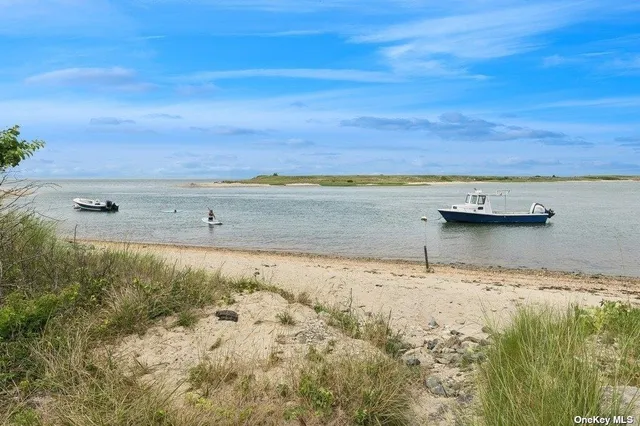 a view of beach and ocean