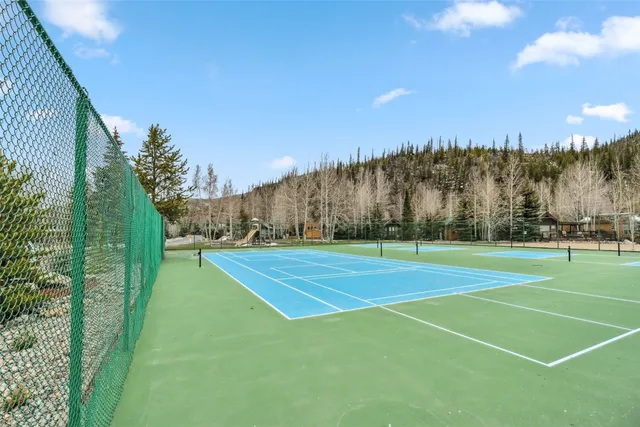 a view of tennis court