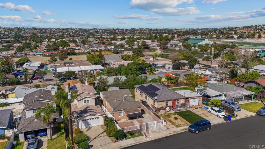 724 Felicita Avenue Spring Valley, CA 91977 - Photo 34 of 37 an aerial view of residential houses with city view