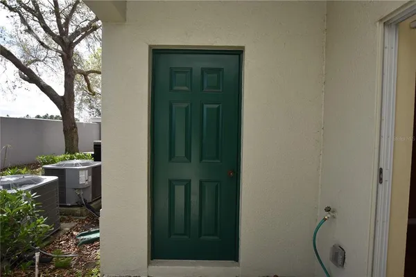 a view of a lake with houses