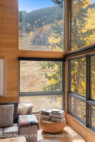 a room with furniture and window