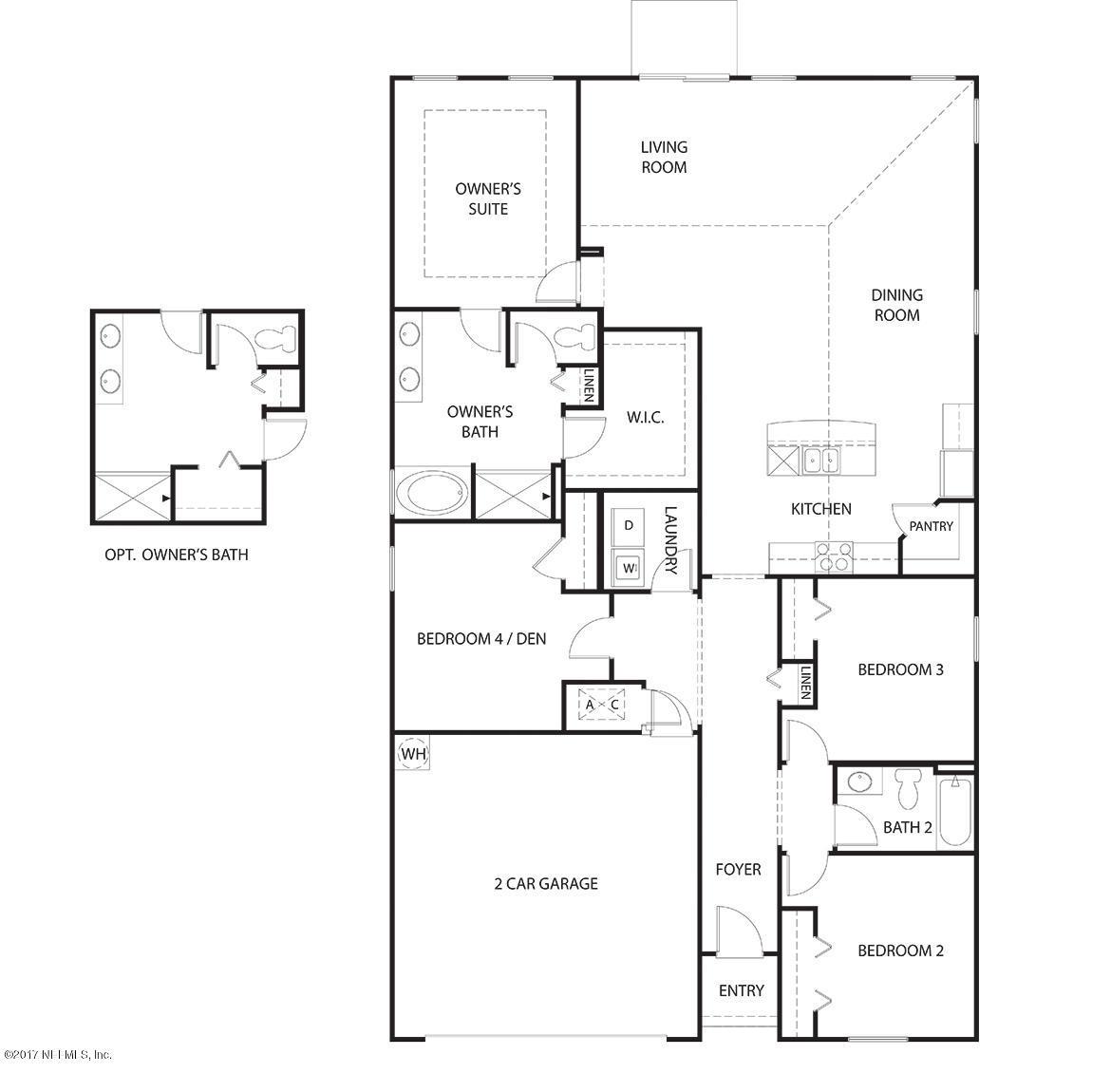 35 South Hamilton Springs Road St. Augustine, FL 32084 - Photo 27 of 27 Flagler Floorplan