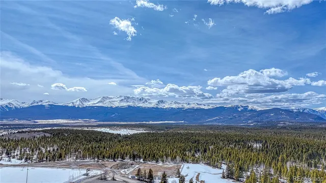 a view of a sky from sunset