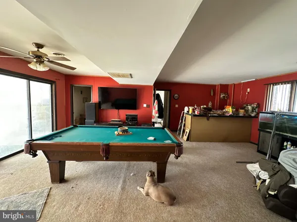 a view of a room with window