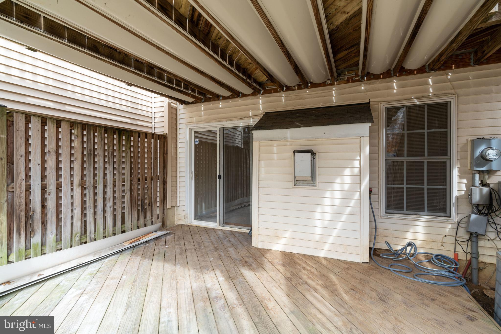 9058 Two Bays Road Lorton, VA 22079 - Photo 39 of 42 Lower Level Deck View