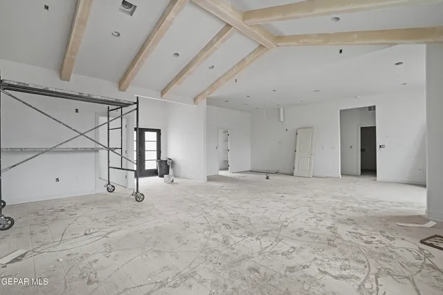 a view of empty room