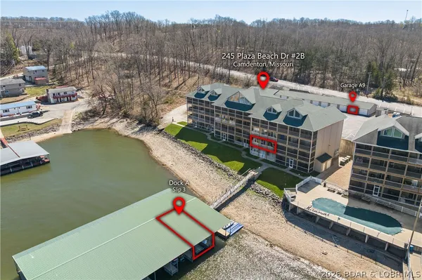 $322,000 | 245 Plaza Beach Road, Unit 2B, Camdenton, MO 65020