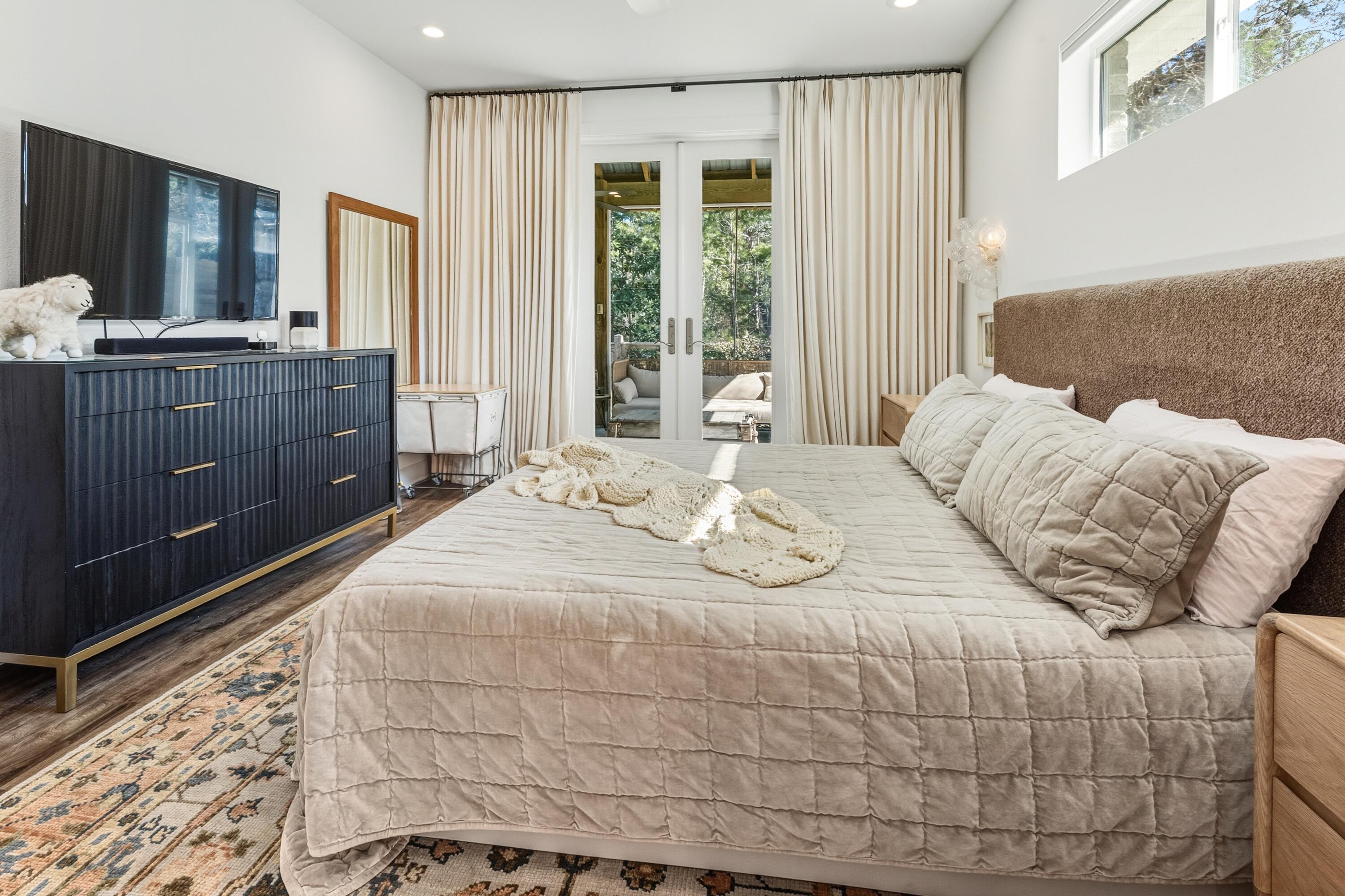 448 Ricker Avenue Santa Rosa Beach, FL 32459 - Photo 11 of 30 a bedroom with a bed and window