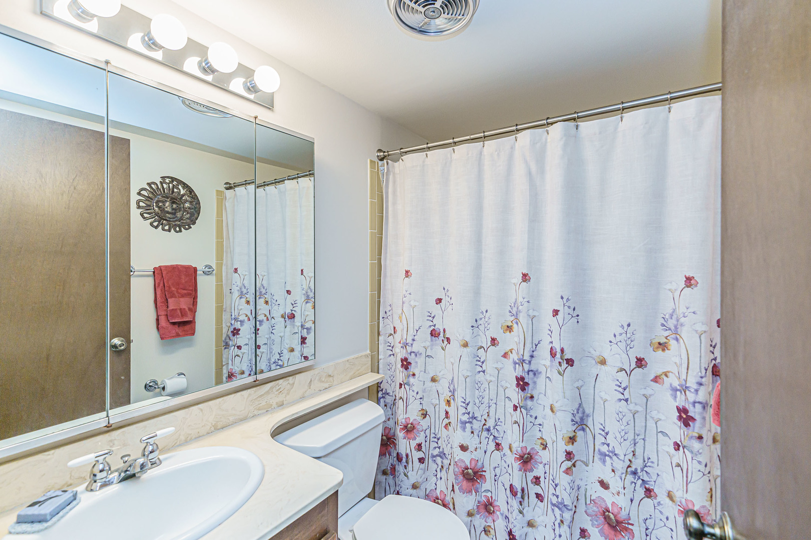 950 Ridgefield Lane Buffalo Grove, IL 60089 - Photo 11 of 24 a bathroom with a sink and a mirror