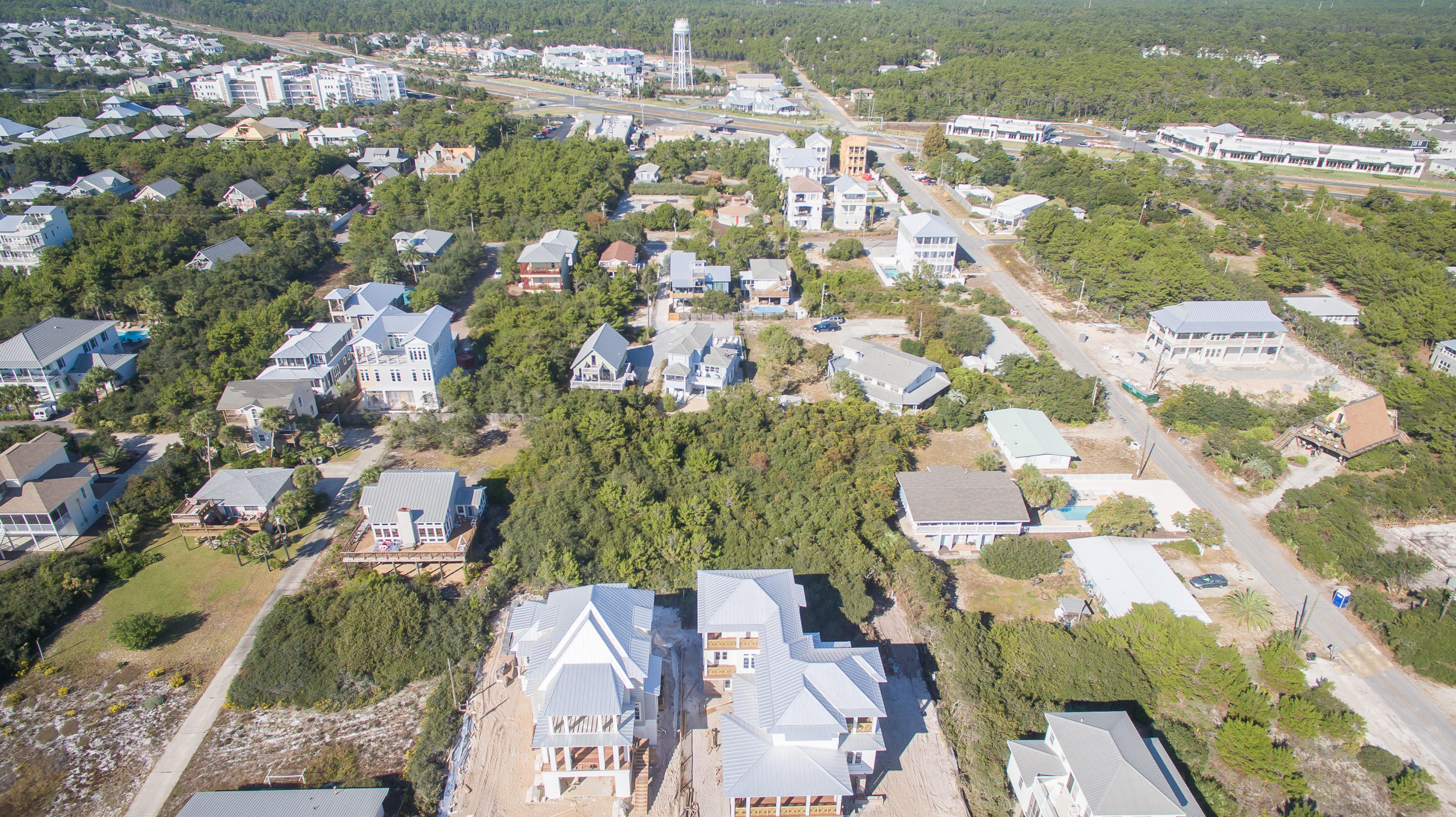 Lot 136 Pompano St Inlet Beach Inlet Beach, FL 32461 - Photo 13 of 21 an aerial view of residential houses with outdoor space