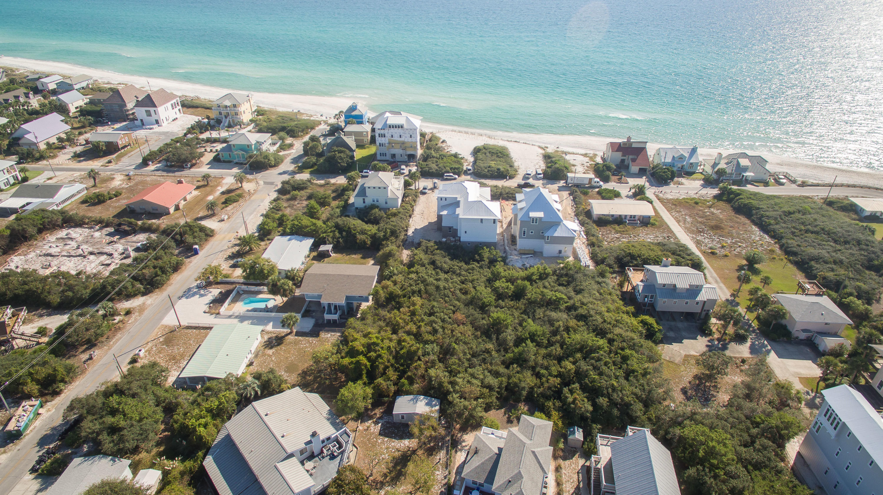 Lot 136 Pompano St Inlet Beach Inlet Beach, FL 32461 - Photo 18 of 21 an aerial view of multiple house