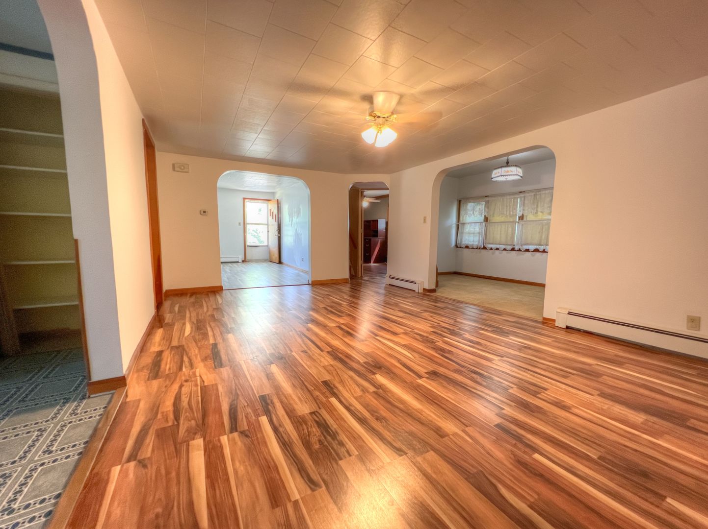 309 Jefferson Street Danforth, IL 60930 - Photo 13 of 45 a view of a room with wooden floor and window
