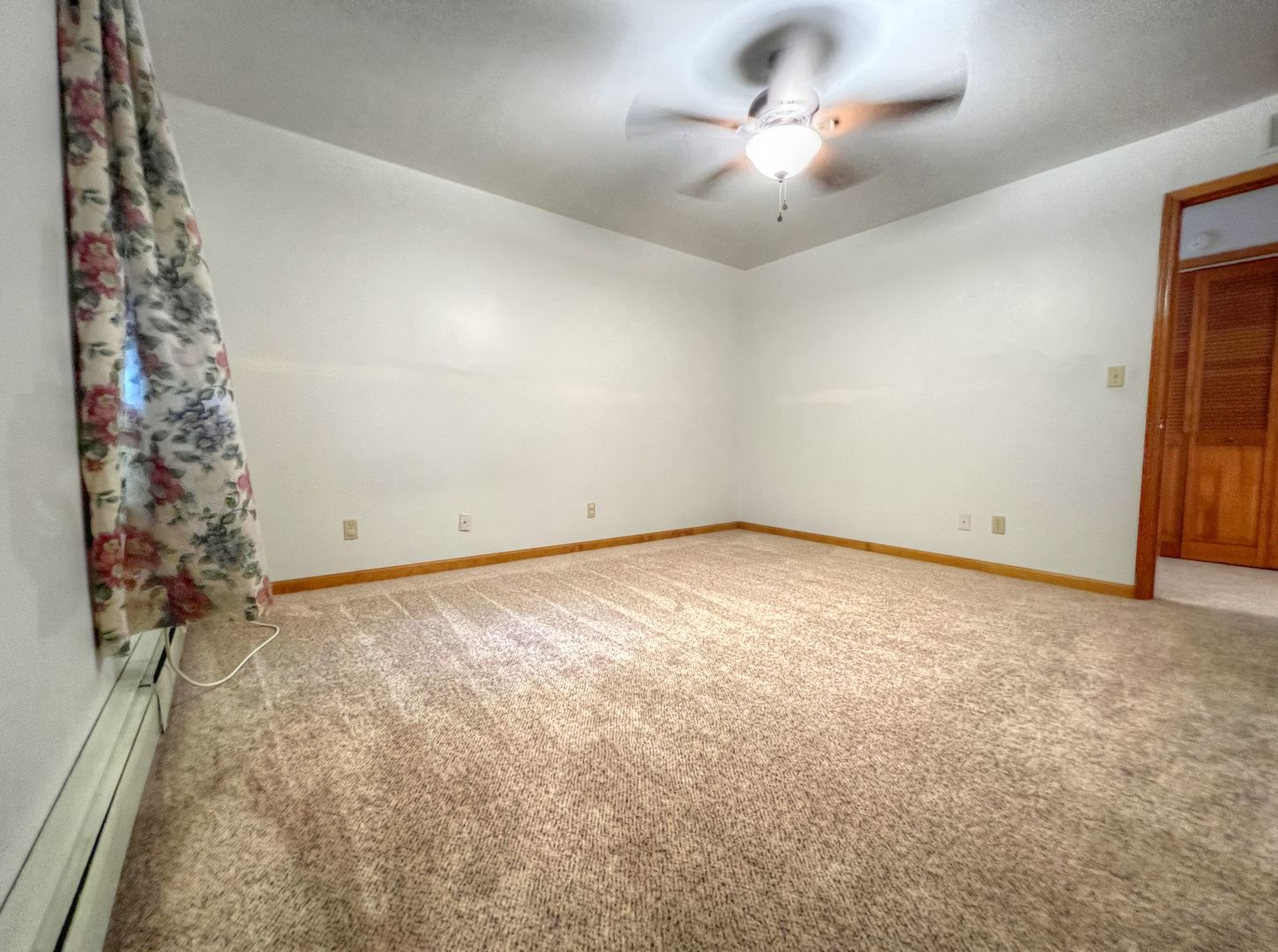 309 Jefferson Street Danforth, IL 60930 - Photo 26 of 45 an empty room with a ceiling fan and window