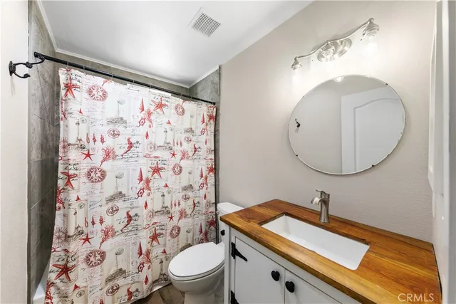 an aerial view of multiple houses