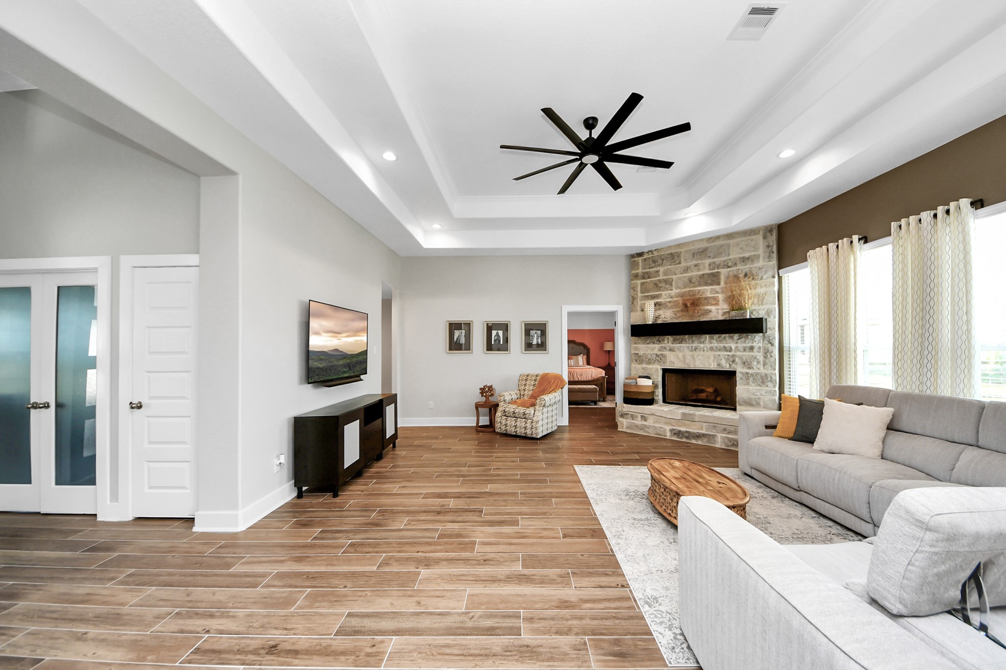 7723 Stratford Hall Drive Rosharon, TX 77583 - Photo 16 of 50 Gas Fire Place