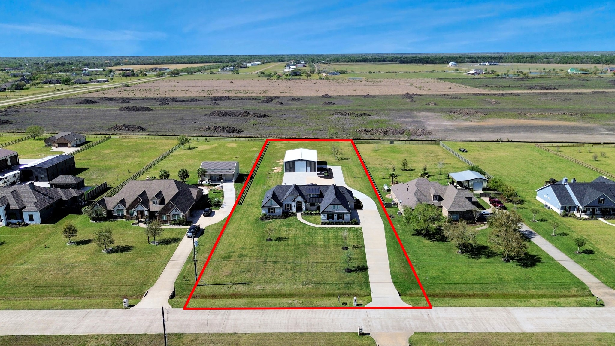 7723 Stratford Hall Drive Rosharon, TX 77583 - Photo 48 of 50 Aerial view of this beautiful property