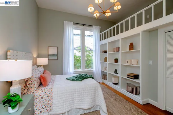 a view of a room with stair and windows