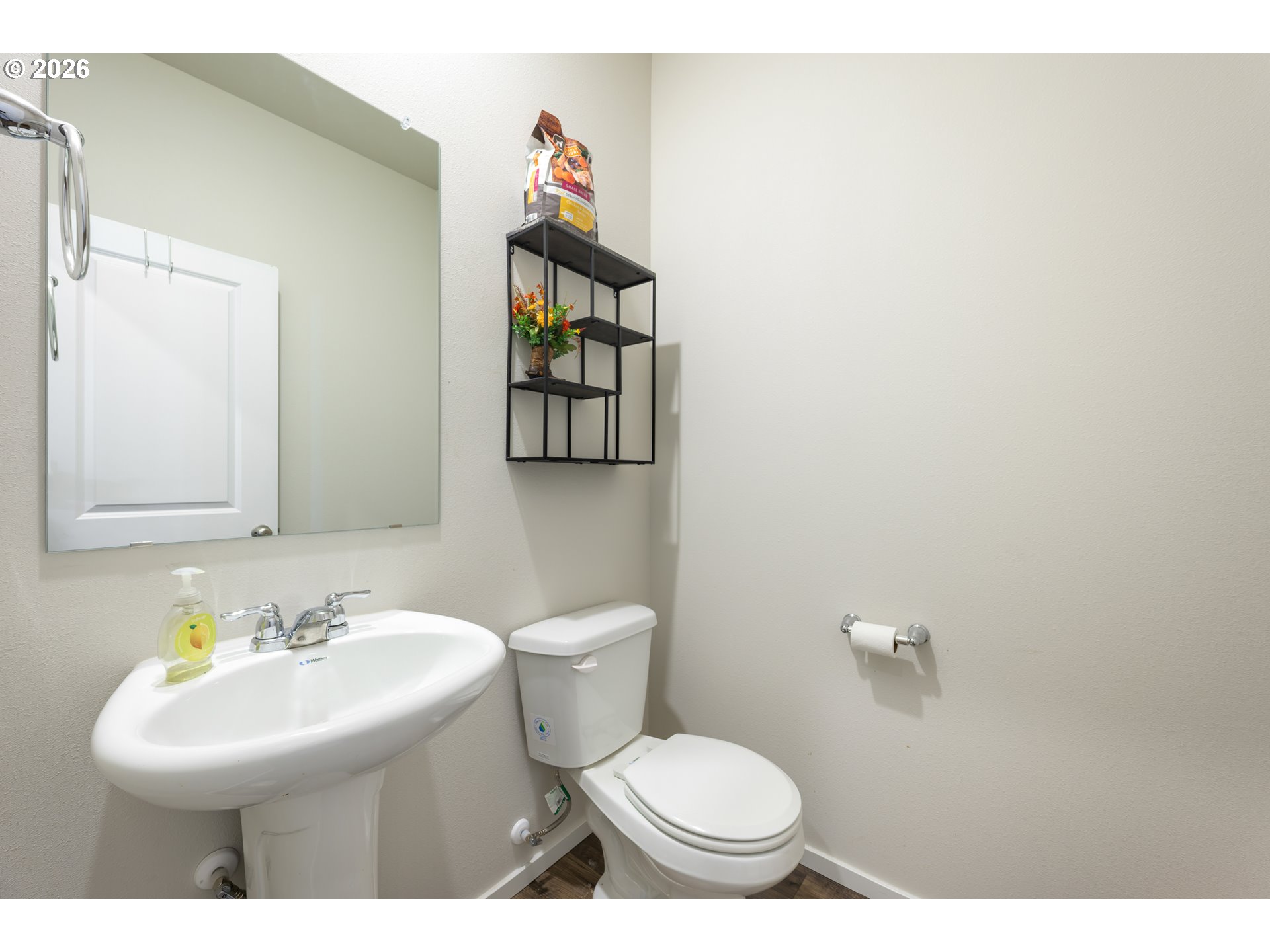 641 Northeast Union Loop Prineville, OR 97754 - Photo 10 of 23 a bathroom with a sink mirror and toilet