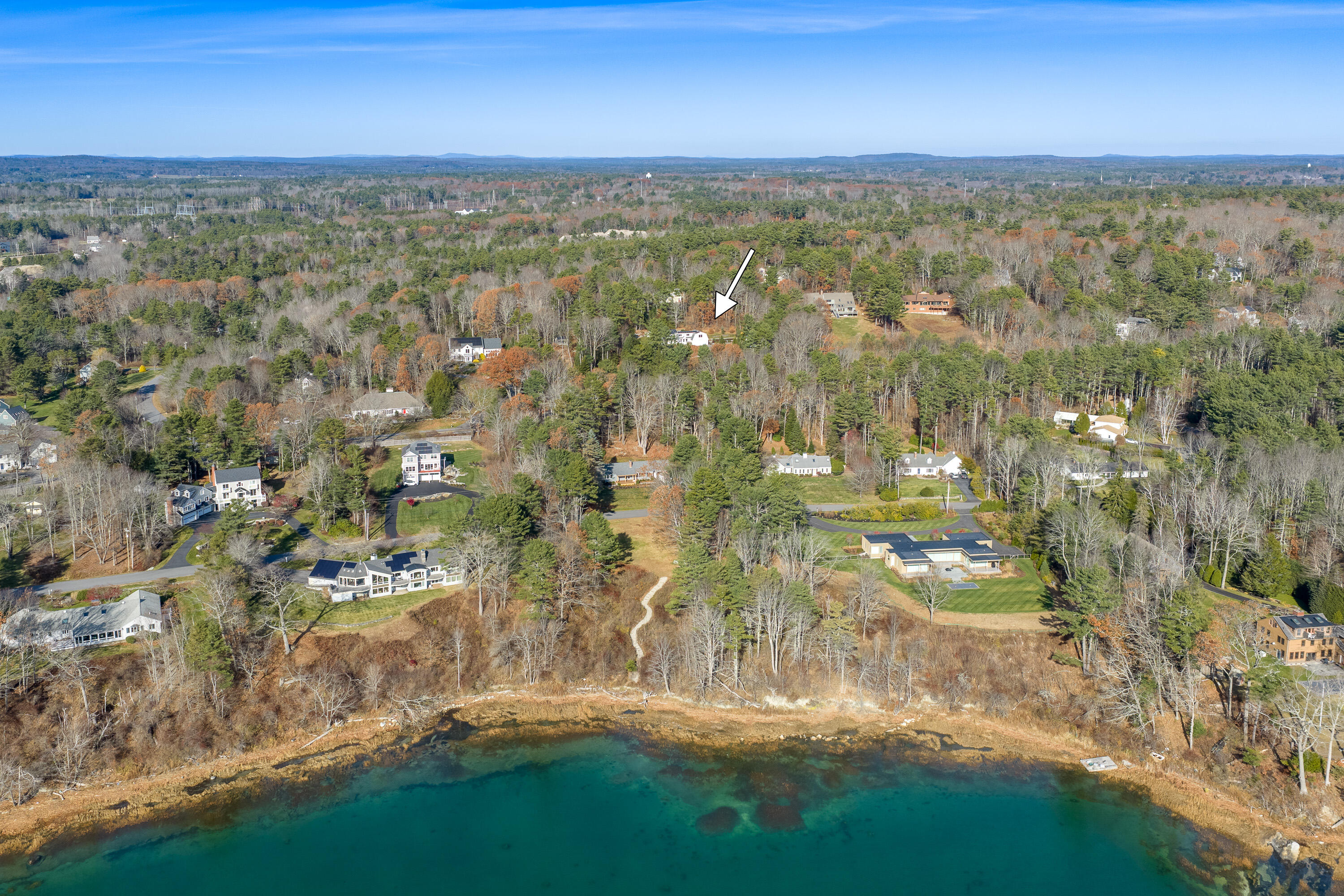 258 Foreside Road Cumberland Foreside, ME 04110 - Photo 83 of 86 Aerial View