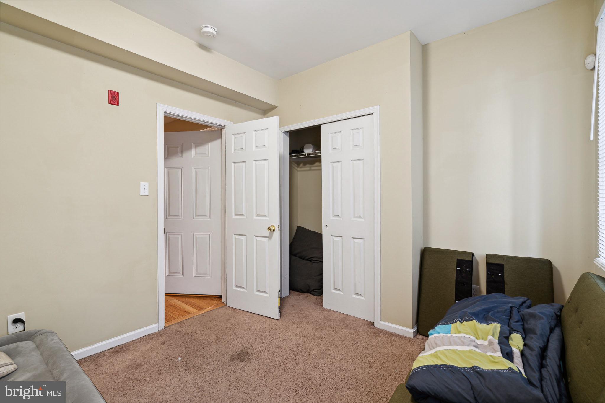 1611 North 17th Street, Unit 2 Philadelphia, PA 19121 - Photo 17 of 18 a view of bedroom with furniture and closet