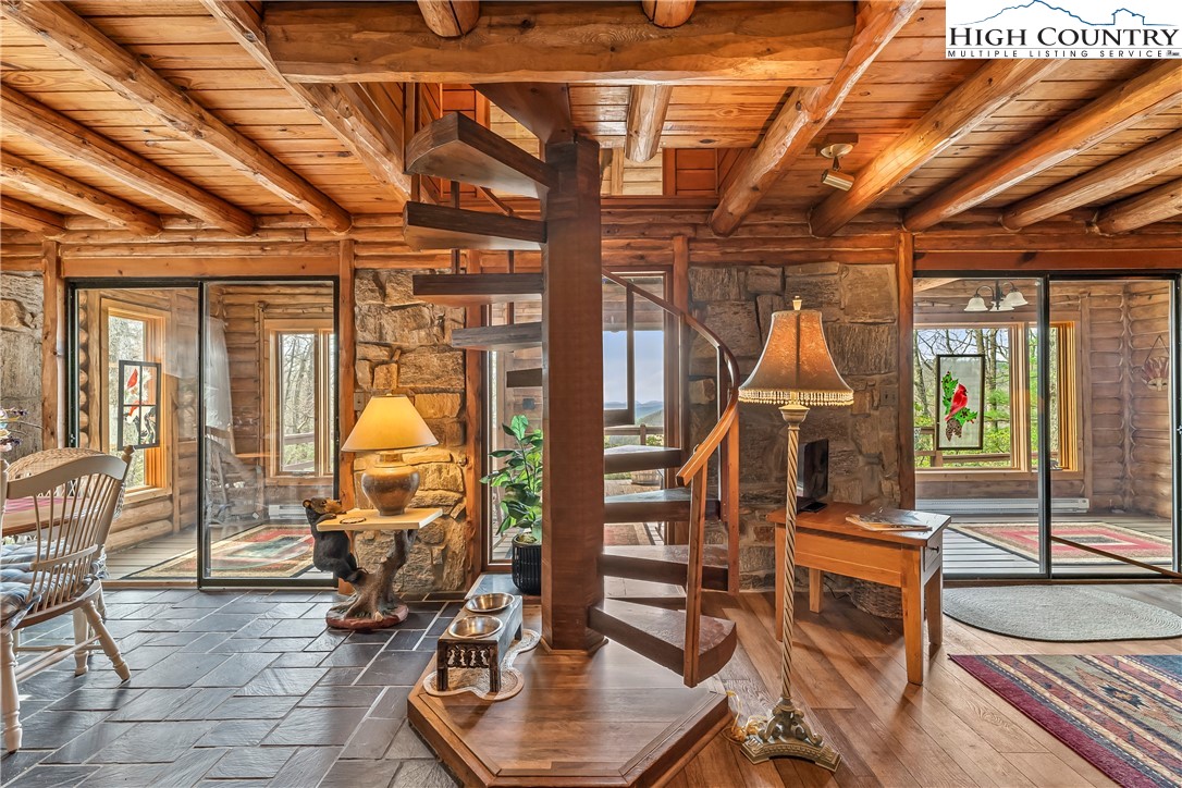 231 Deer Oaks Road Deep Gap, NC 28618 - Photo 11 of 44 a view of a room with gym equipment