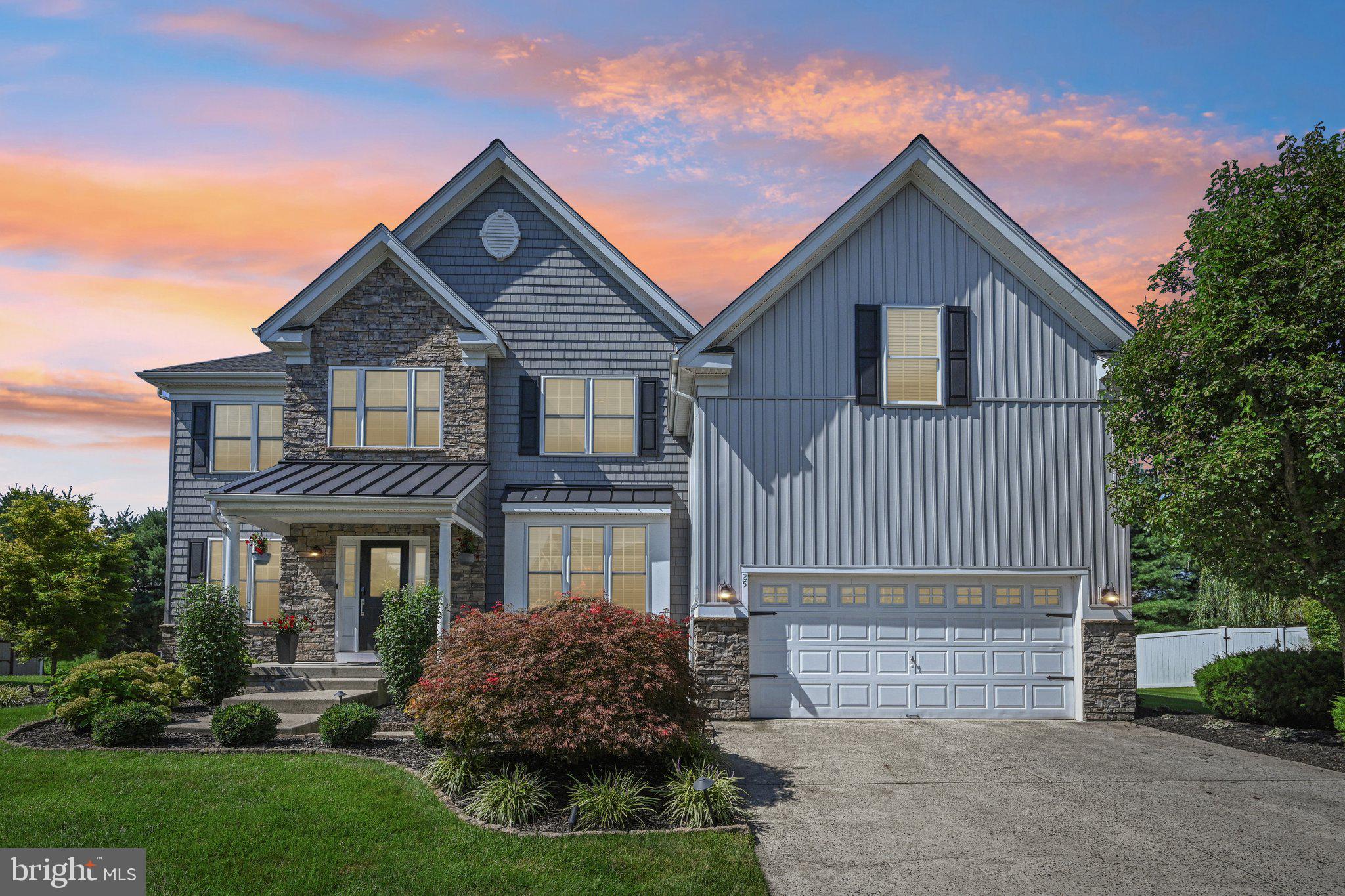 25 Banbury Road Lumberton, NJ 08048 - Photo 6 of 90 Charming home with vibrant sunset glow.